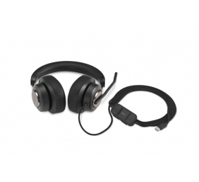 Kensington H2000 Laidinės ausinės USB-C, Juoda