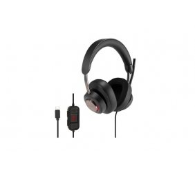 Kensington H2000 Laidinės ausinės USB-C, Juoda