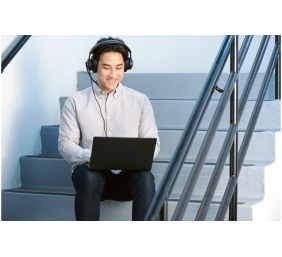 Kensington H2000 Laidinės ausinės USB-C, Juoda