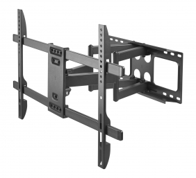 Gembird | Full-motion wall mount | Fixed | 37-80 " | Maximum weight (capacity) 60 kg | Black