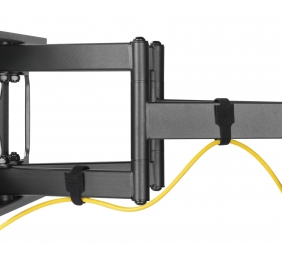 Gembird | Full-motion wall mount | Fixed | 37-80 " | Maximum weight (capacity) 60 kg | Black