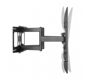 Gembird | Full-motion wall mount | Fixed | 37-80 " | Maximum weight (capacity) 60 kg | Black