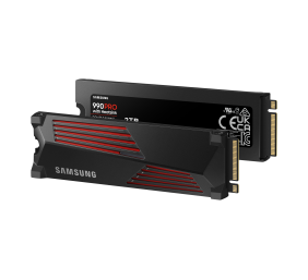 Samsung | 990 PRO with Heatsink | 2000 GB | SSD form factor M.2 2280 | Solid-state drive interface M.2 NVMe | Read speed 7450 MB/s | Write speed 6900 MB/s