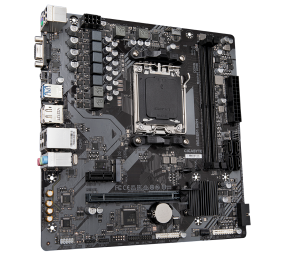 Gigabyte | A620M S2H 1.0 M/B | Processor family AMD | Processor socket AM5 | DDR5 DIMM | Memory slots 2 | Supported hard disk drive interfaces 	SATA, M.2 | Number of SATA connectors 4 | Chipset AMD A620 | Micro ATX
