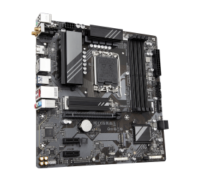 Gigabyte | B760M DS3H AX 1.3 M/B | Processor family Intel | Processor socket LGA1700 | DDR5 | Memory slots 4 | Supported hard disk drive interfaces SATA, M.2 | Number of SATA connectors 4 | Chipset Intel B760 Express | Micro ATX