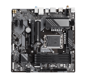 Gigabyte | B760M DS3H AX 1.3 M/B | Processor family Intel | Processor socket LGA1700 | DDR5 | Memory slots 4 | Supported hard disk drive interfaces SATA, M.2 | Number of SATA connectors 4 | Chipset Intel B760 Express | Micro ATX