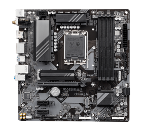 Gigabyte | B760M DS3H AX 1.3 M/B | Processor family Intel | Processor socket LGA1700 | DDR5 | Memory slots 4 | Supported hard disk drive interfaces SATA, M.2 | Number of SATA connectors 4 | Chipset Intel B760 Express | Micro ATX