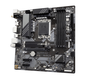 Gigabyte | B760M DS3H AX 1.3 M/B | Processor family Intel | Processor socket LGA1700 | DDR5 | Memory slots 4 | Supported hard disk drive interfaces SATA, M.2 | Number of SATA connectors 4 | Chipset Intel B760 Express | Micro ATX