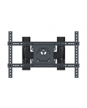Gembird | Wall mount | WM-75ST-02 | Tilt, swivel, rotate | 32-75 " | Maximum weight (capacity) 45.5 kg | Black