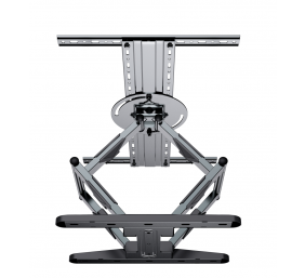 Gembird | Wall mount | WM-80STR-01 | Tilt, swivel, rotate | 40-80 " | Maximum weight (capacity) 50 kg | Black