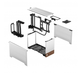 Fractal Design | PC Case | Terra | Silver | Mini ITX