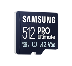 Samsung | MicroSD Card with Card Reader | PRO Ultimate | 512 GB | microSDXC Memory Card | Flash memory class U3, V30, A2
