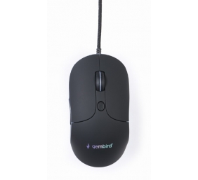 Gembird | Illuminated Large Size Mouse | MUS-UL-02 | Wired | USB | Black