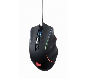 Gembird | USB gaming RGB backlighted mouse | MUSG-RAGNAR-RX300 | Optical mouse | Black