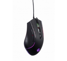 Gembird | USB gaming RGB backlighted mouse | MUSG-RAGNAR-RX300 | Optical mouse | Black