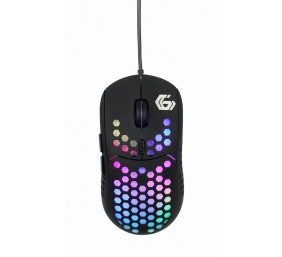 Gembird | USB Gaming RGB Backlighted Mouse | MUSG-RAGNAR-RX400 | Wired | Gaming Mouse | Black