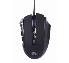 Gembird | Gaming Mouse RGB Backlighted | MUSG-RAGNAR-RX500 | Wired | USB | Black