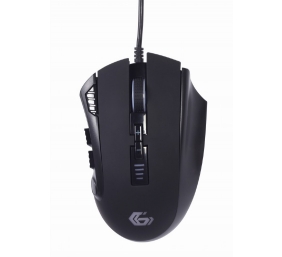 Gembird | Gaming Mouse RGB Backlighted | MUSG-RAGNAR-RX500 | Wired | USB | Black