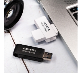 ADATA | USB Flash Drive | UC310 | 256 GB | USB 3.2 Gen1 | White