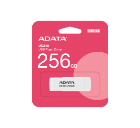 ADATA | USB Flash Drive | UC310 | 256 GB | USB 3.2 Gen1 | White