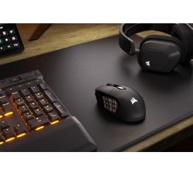 Corsair | Gaming Mouse | SCIMITAR ELITE RGB | Wireless Gaming Mouse | Optical | Gaming Mouse | Black | Yes
