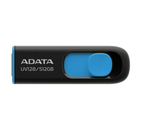 ADATA | USB Flash Drive | UV128 | 512 GB | USB 3.2 Gen1 | Black/Blue