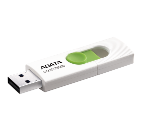 ADATA | USB Flash Drive | UV320 | 256 GB | USB 3.2 Gen1 | White/Green