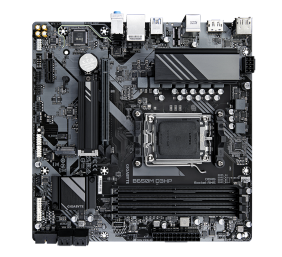 Gigabyte | B650M D3HP | Processor family AMD | Processor socket AM5 | DDR5 DIMM | Memory slots 1 | Supported hard disk drive interfaces SATA, M.2 | Number of SATA connectors 4 | Chipset AMD B650 | Micro ATX