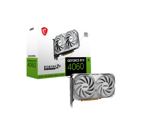 MSI | GeForce RTX 4060 VENTUS 2X WHITE 8G OC | NVIDIA | 8 GB | GeForce RTX 4060 | GDDR6 | PCI Express Gen 4 x 8