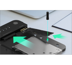 Raidsonic Icy Box IB-2915MSCL-C31 Docking & CloneStation for M.2 NVMe & M.2 SATA SSD & 2.5”/3.5” SATA SSD/HDD