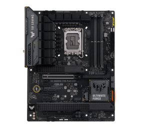 Asus | TUF GAMING Z790-PLUS WIFI | Processor family Intel | Processor socket LGA1700 | DDR5 | Supported hard disk drive interfaces SATA, M.2 | Number of SATA connectors 4