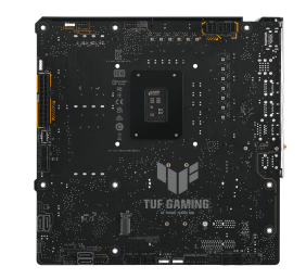 Asus | TUF GAMING B760M-BTF WIFI | Processor family Intel | Processor socket LGA1700 | DDR5 | Supported hard disk drive interfaces M.2, SATA | Number of SATA connectors 4