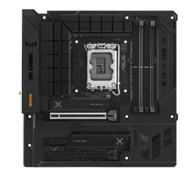 Asus | TUF GAMING B760M-BTF WIFI | Processor family Intel | Processor socket LGA1700 | DDR5 | Supported hard disk drive interfaces M.2, SATA | Number of SATA connectors 4