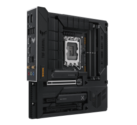 Asus | TUF GAMING B760M-BTF WIFI | Processor family Intel | Processor socket LGA1700 | DDR5 | Supported hard disk drive interfaces M.2, SATA | Number of SATA connectors 4