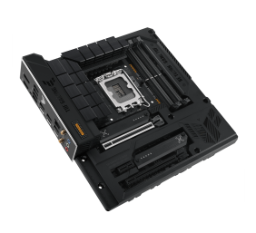 Asus | TUF GAMING B760M-BTF WIFI | Processor family Intel | Processor socket LGA1700 | DDR5 | Supported hard disk drive interfaces M.2, SATA | Number of SATA connectors 4