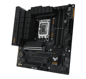 ASUS TUF GAMING B760M-PLUS | Asus | Processor family Intel B760 | Processor socket 1 x LGA1700 Socket | 4 DIMM slots - DDR5, non-ECC, on-die ECC, unbuffered | Supported hard disk drive interfaces SATA-600 (RAID), 2 x M.2 | Number of SATA connectors 4