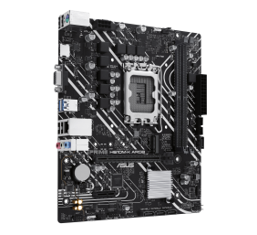 ASUS PRIME H610M-K ARGB | Asus | Processor family Intel H610 | Processor socket LGA1700 Socket | 2 DIMM slots - DDR5, non-ECC, unbuffered | Supported hard disk drive interfaces SATA-600, 1 x M.2 | Number of SATA connectors 4