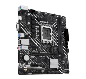 Asus Processor family Intel | Processor socket LGA1700 | DDR5 DIMM | Supported hard disk drive interfaces SATA, M.2 | Number of SATA connectors 4