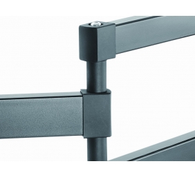 Gembird | Wall mount | WM-42ST-02 | Tilt, Swivel | 23-42 " | Black