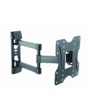 Gembird | Wall mount | WM-42ST-02 | Tilt, Swivel | 23-42 " | Black