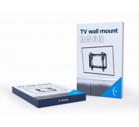 Gembird | Wall mount | WM-42T-04 | Tilt | 23-42 " | Black