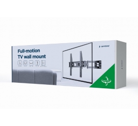 Gembird | Wall mount | WM-55ST-03 | Tilt, Swivel | 32-55 " | Black