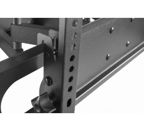 Gembird | Full-motion wall mount | WM-70ST-01 | Tilt, Swivel | 37-70 " | Maximum weight (capacity) 35 kg | Black
