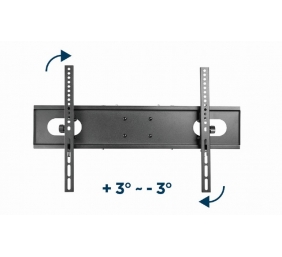 Gembird | Full-motion wall mount | WM-70ST-01 | Tilt, Swivel | 37-70 " | Maximum weight (capacity) 35 kg | Black