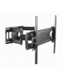 Gembird | Full-motion wall mount | WM-70ST-01 | Tilt, Swivel | 37-70 " | Maximum weight (capacity) 35 kg | Black