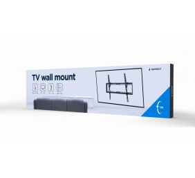 Gembird | Wall mount | WM-70T-03 | Tilt | 37-70 " | Black