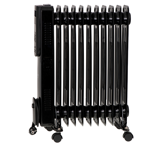 Camry | Heater | CR 7813 | Oil Filled Radiator | 2500 W | Number of power levels 3 | Black