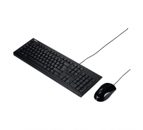 Asus | U2000 | Black | Keyboard and Mouse Set | Wired | Mouse included | EN | Black | 585 g