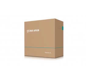Deepcool | Micro-ATX CASE | CC360 | Black | Mini-ITX / Micro-ATX | Power supply included No | ATX PS2 （maximum length: 160mm）