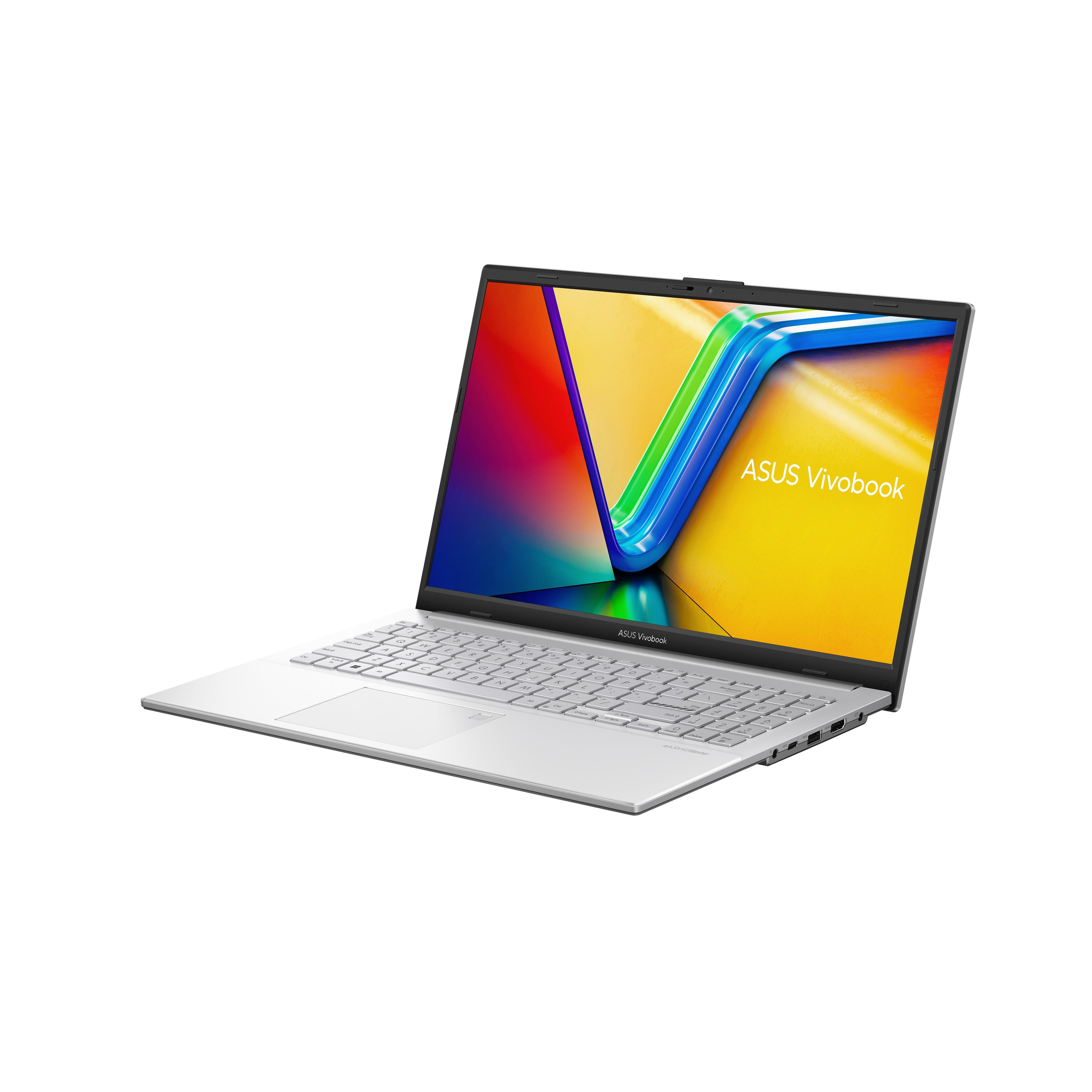 Asus | Vivobook Go 15 E1504FA-BQ251W | Cool Silver | 15.6 " | IPS | FHD | 1920 x 1080 pixels | 60 Hz | Anti-glare | AMD Ryzen 5 | 7520U | 8 GB | LPDDR5 on board | Solid-state drive capacity 512 GB | AMD Radeon Graphics | Windows 11 Home in S Mode | 802.11